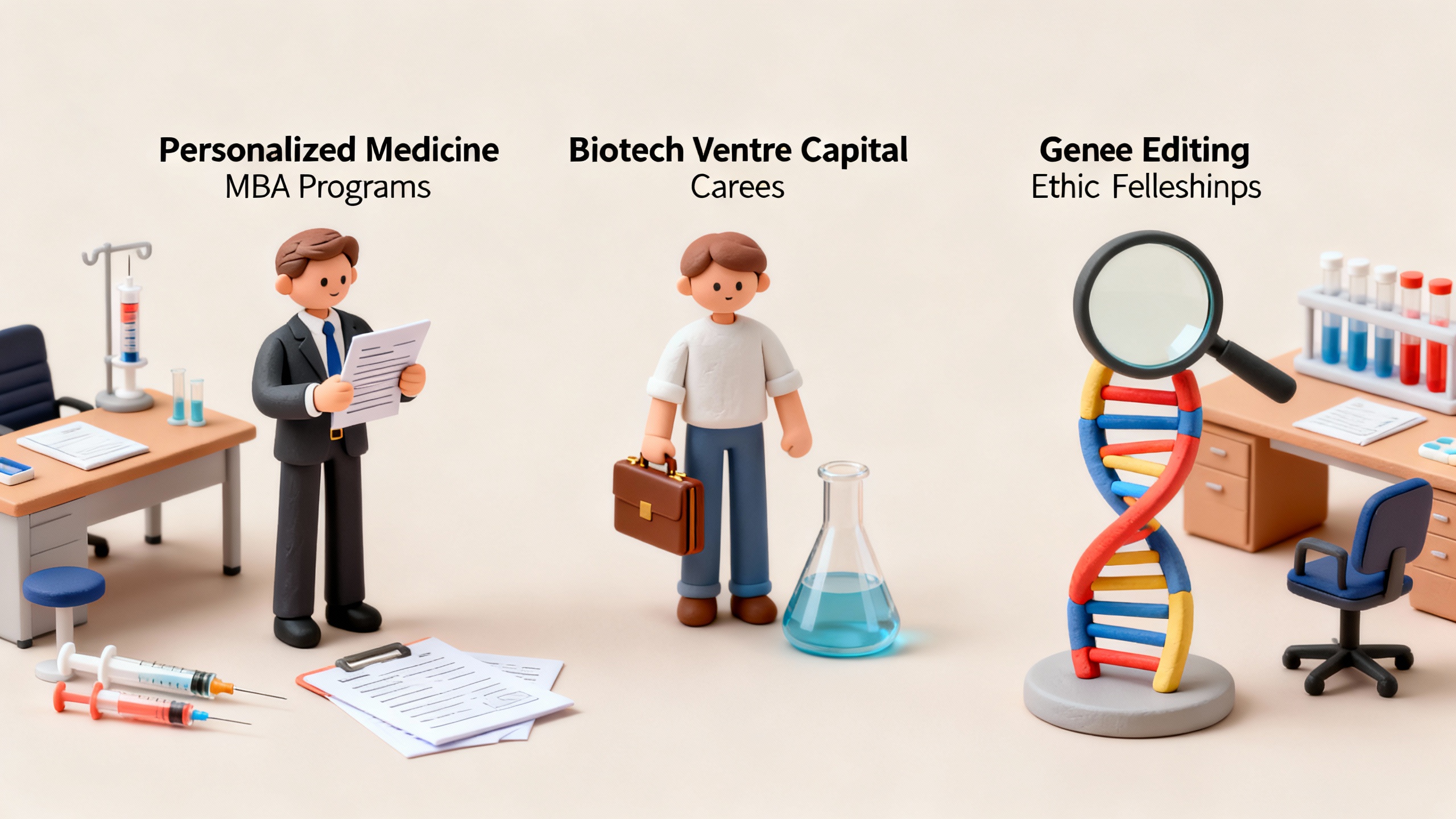 Biotech Career Guide: Venture Capital Roles, Gene Editing Ethics Fellowships & Personalized Medicine MBA Programs