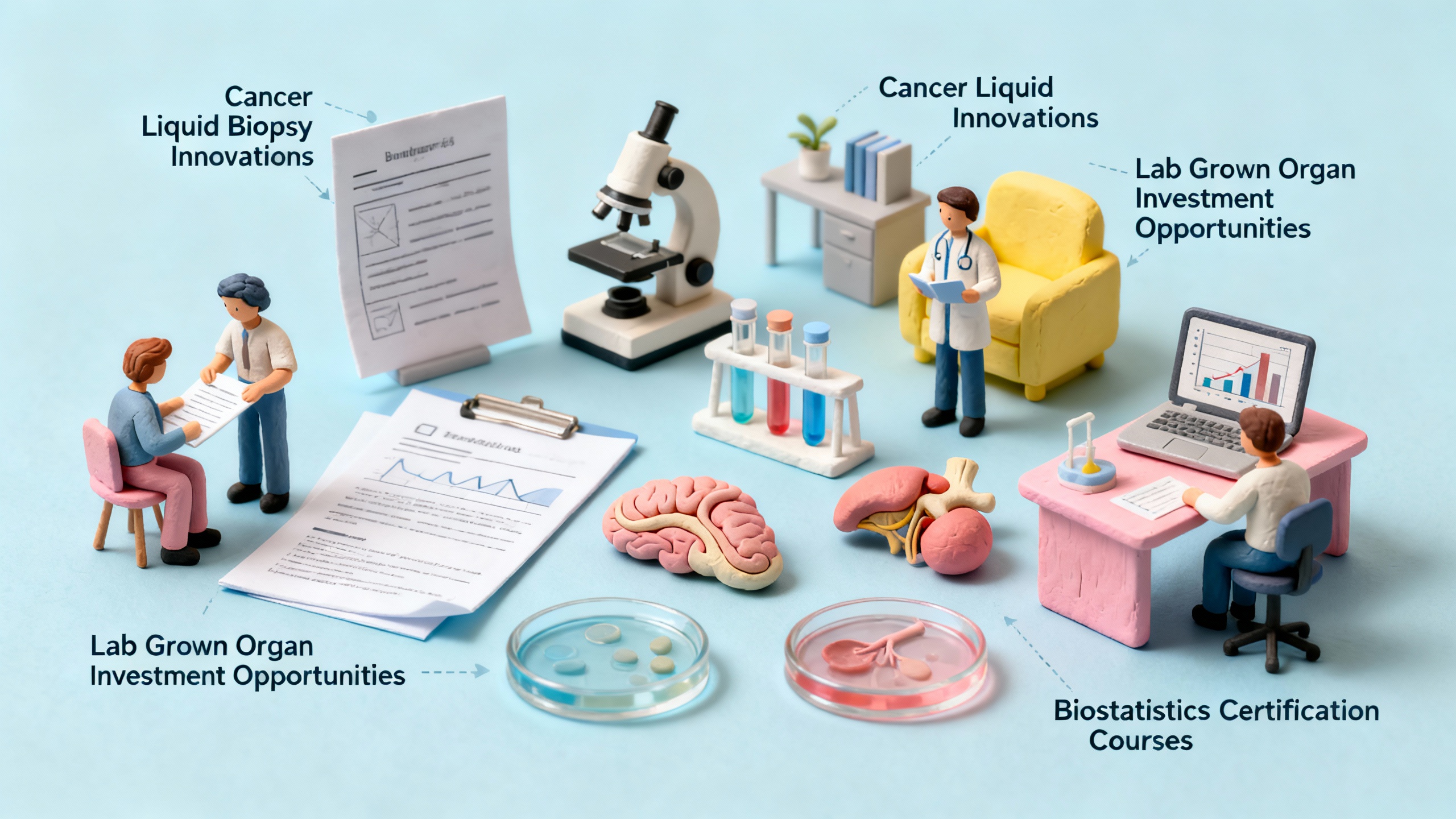 2024 Authoritative Guide: Biostatistics Certification Courses, Cancer Liquid Biopsy Innovations & Lab-Grown Organ Investment Opportunities
