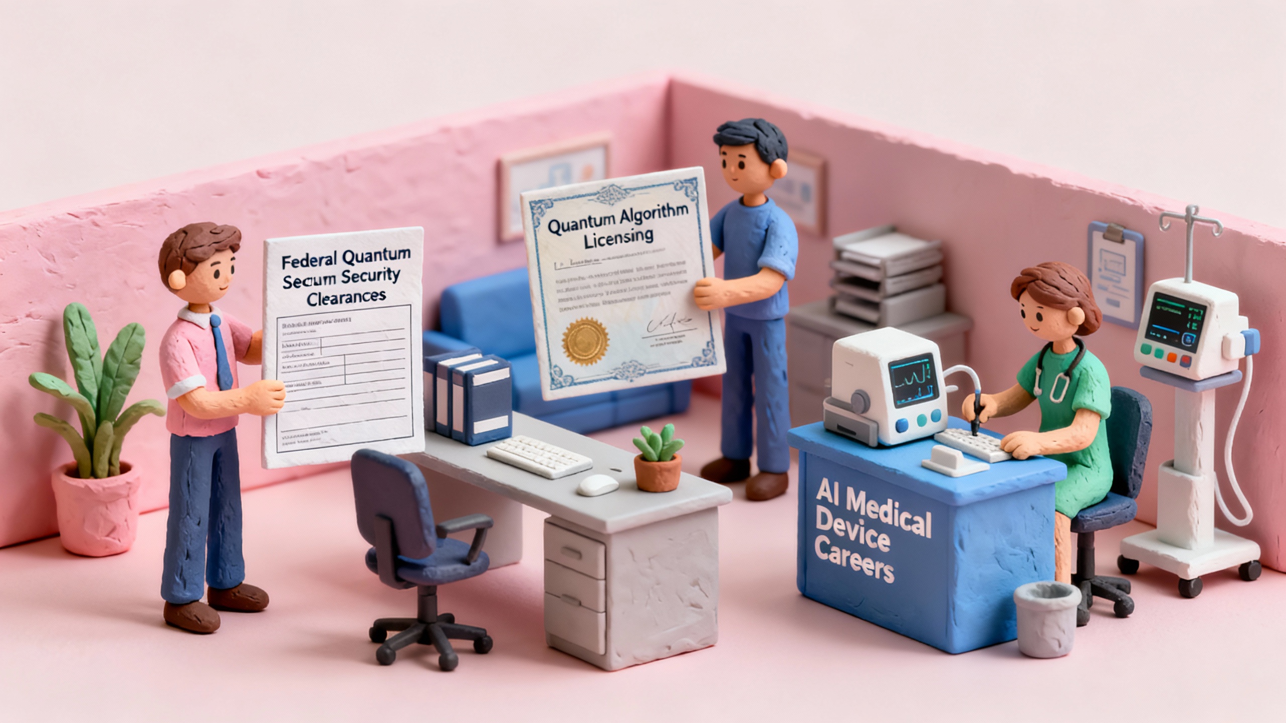 AI Medical Device & Pharma AI Research Careers: Federal Quantum Security Clearances & Quantum Algorithm Licensing Guide
